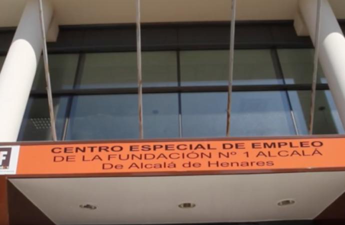 Nueva manifestación de los trabajadores de la Fundación Nº1 en Alcalá de Henares