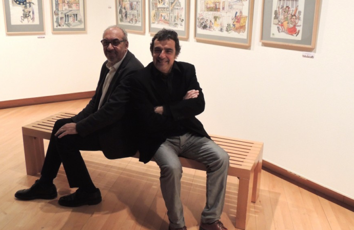 Exposición: Gallego y Rey, 35 años de historia de España sacando sonrisas