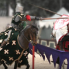 Mercado Medieval de Alcalá: Don Quijote, Sancho Panza y los pasacalles