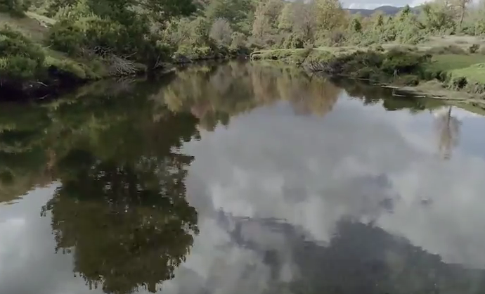 Concurso / El río Sorbe, del que bebe Alcalá, a vista de dron