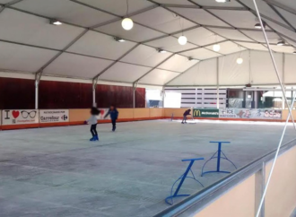 Una pista de hielo para la Navidad en Alcalá