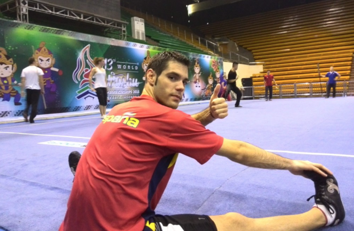 Un alcalaíno, único español participante en el Mundial de Wushu