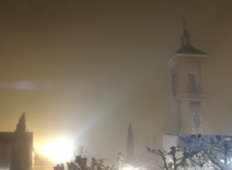 La niebla ‘convierte’ Alcalá en Londres