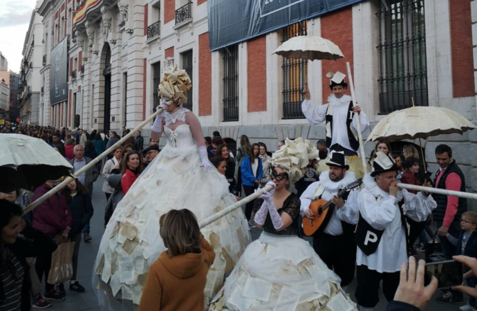 «Los susurradores de palabras» de Alcalá conquistan la Noche de los Teatros en Madrid