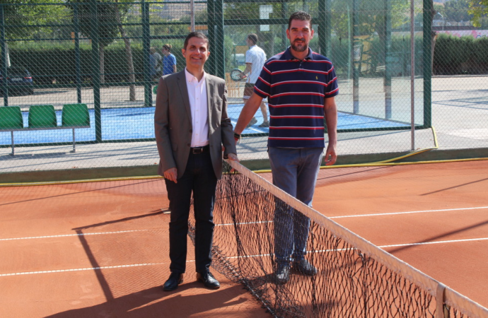 Alcalá de Henares estrena pistas de tenis de tierra batida