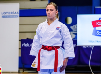La alcalaína Lidia Rodríguez, oro en kata por equipos en Moscú