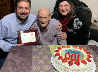 Sacedón homenajea a un vecino al cumplir 100 años: Jesús Alcantarilla