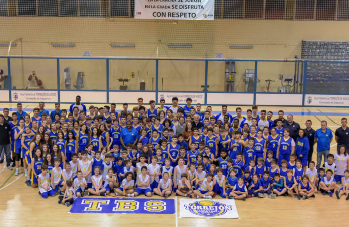 Así es el Club Basket Torrejón: 22 equipos y cerca de 300 jugadores