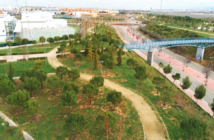 Así es el nuevo «Bosque Urbano» de Soto del Henares en Torrejón de Ardoz