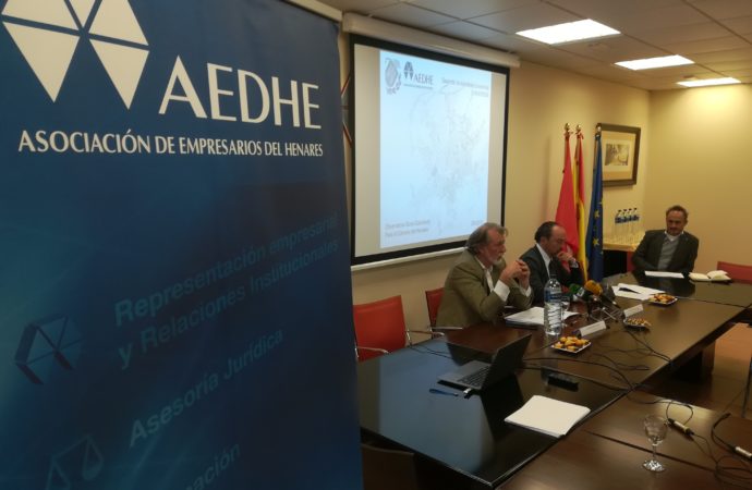 Aedhe y Movistar Inter firman un acuerdo de colaboración para dinamizar la actividad empresarial en el  Corredor del Henares
