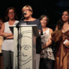 Homenaje de la familia a Lola Palenzuela, todo un referente del colectivo vecinal en Alcalá