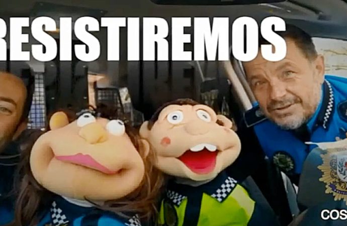 Las marionetas Prudencia y Tomasito felicitan a los niños de Coslada por su responsabilidad durante el confinamiento
