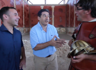 Los romanos viajan a la Alcalá del futuro este domingo 6, en «La Brújula del Tiempo» de Telemadrid