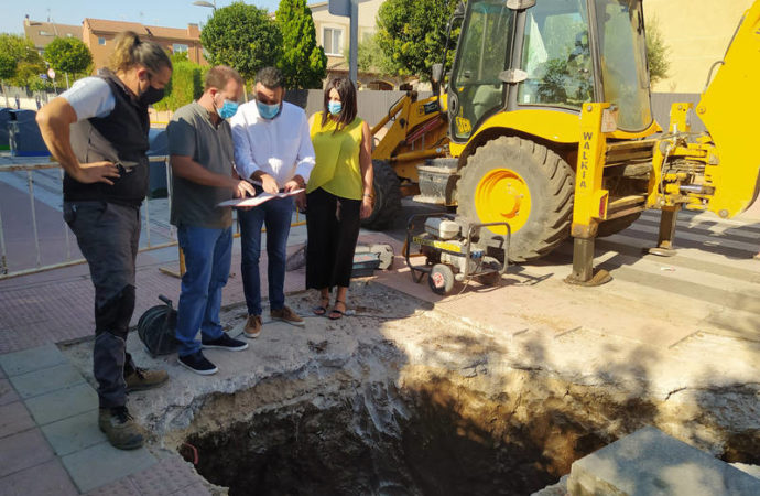 Azuqueca busca con el inicio de las obras del barrio de Vallehermoso poner fin a las inundaciones