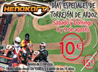 Días Especiales de Torrejón: este fin de semana descuentos en el circuito de karting Henakart