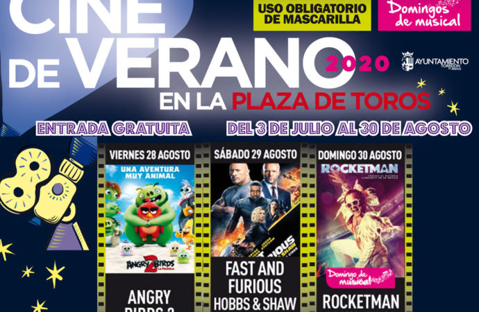 Hoy finaliza en el Cine de Verano de Torrejón con la película “Rocketman”