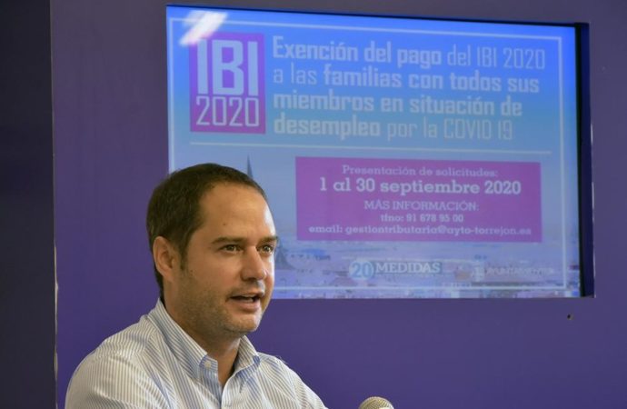 Las familias de Torrejón con todos sus miembros en paro no pagarán el IBI 2020