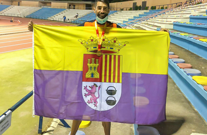 El torrejonero Juan José Crespo doble campeón de España en la categoría de más de 45 años en 1.500 y 800 metros