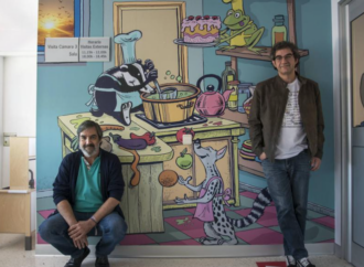 Humor gráfico: abierta la exposición con las «Viñetas de Idígoras y Pachi» en Alcalá de Henares