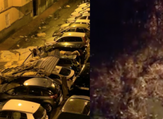 Los graves efectos del temporal en Alcalá de Henares. La lluvia seguirá toda la semana.