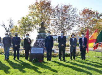 Homenaje al presidente mexicano Lázaro Cárdenas en Alcalá de Henares