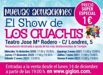 Torrejón pone a la venta las entradas para las nuevas actuaciones de los Guachis y CantaJuego