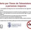 Alerta en Torrejón por un timo relacionado con el servicio de Teleasistencia a mayores