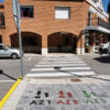 Azuqueca ya cuenta con señalización horizontal en dos de las rutas de ‘Caminos escolares seguros’
