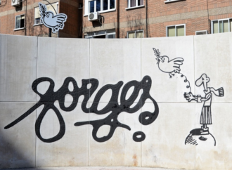 Nuevo monumento dedicado a “Forges” en la Vía Complutense de Alcalá de Henares