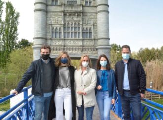 Pablo Casado visitó Parque Europa en Torrejón este fin de semana
