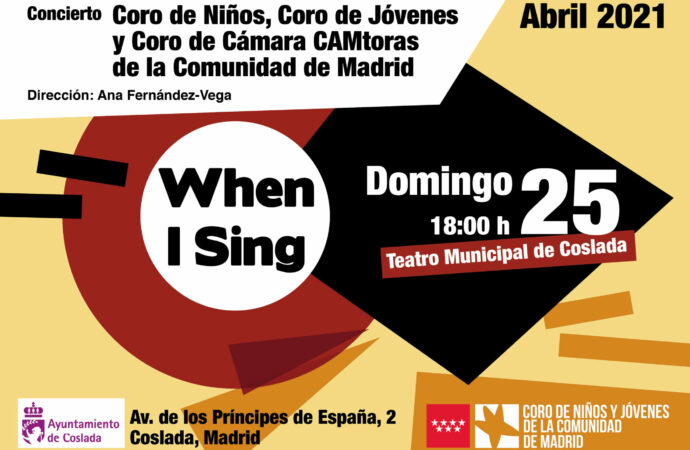 Coslada acogerá un concierto del Coro de Niños y Jóvenes de la Comunidad de Madrid y del Coro de Cámara Camtora