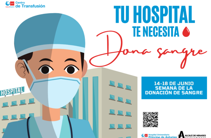 Campaña de donación de sangre en Alcalá para cubrir necesidades del Hospital del 14 al 18 de junio