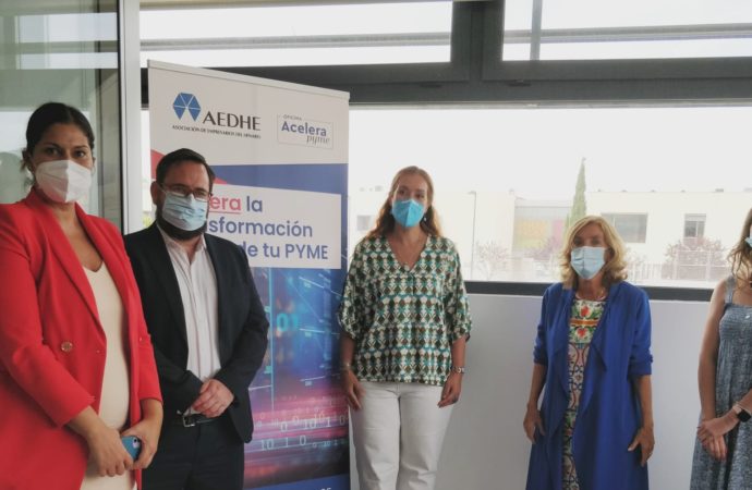AEDHE inaugura la Oficina de Transformación Digital Acelera Pyme de Paracuellos de Jarama
