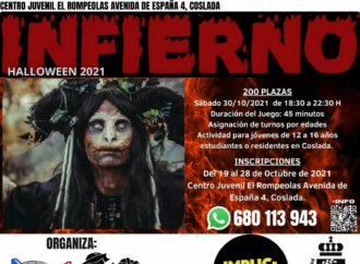Infierno, el juego real de supervivencia zombi que propone Juventud para Halloween en Coslada