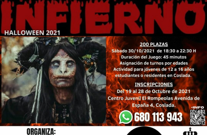 Infierno, el juego real de supervivencia zombi que propone Juventud para Halloween en Coslada