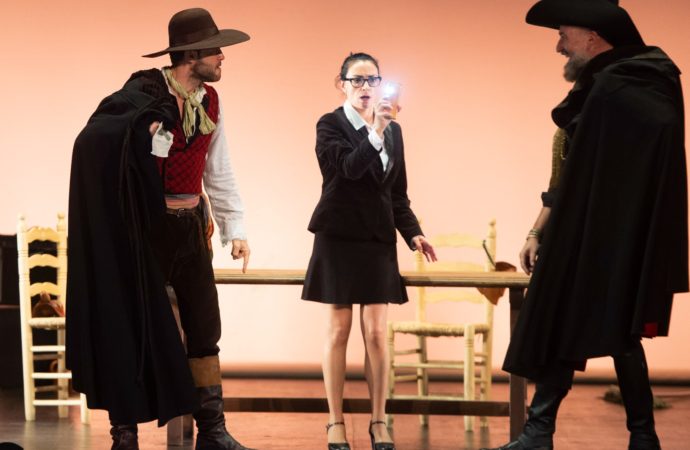 Nuevas escenas del Don Juan en Alcalá: Eduardo Vasco ha dirigido «La apuesta» en el Teatro Cervantes