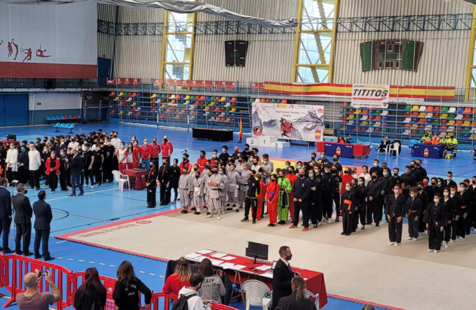 El Campeonato de España de Kung Fu reunió a más de 150 deportistas en Azuqueca de Henares