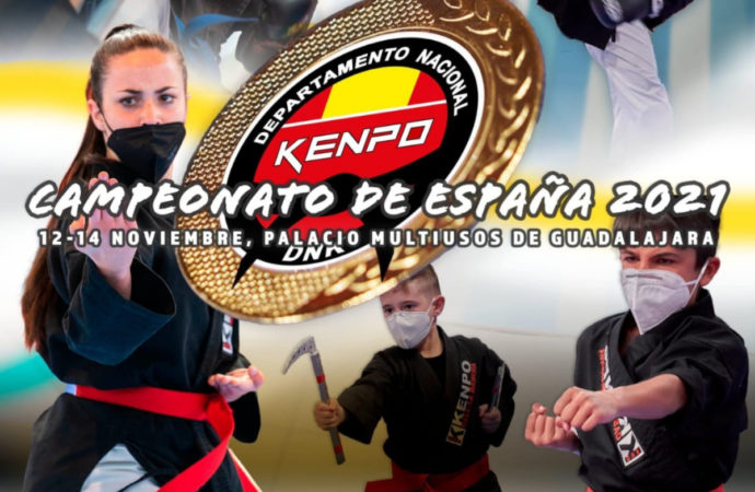 Campeonato de España de Kenpo este fin de semana en el Palacio Multiusos de Guadalajara