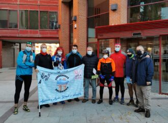 ‘Corredores Solidarios’ hacen escala en Coslada con su reto de llegar a todos los municipios de Madrid