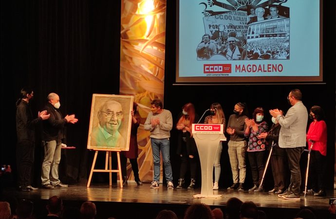 El legado de Magdaleno inundó la sede de CCOO Henares en un emotivo homenaje en Alcalá