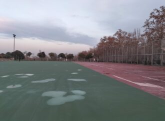 Las pistas deportivas del parque Dolores Ibárruri en San Fernando se ‘reinventan’