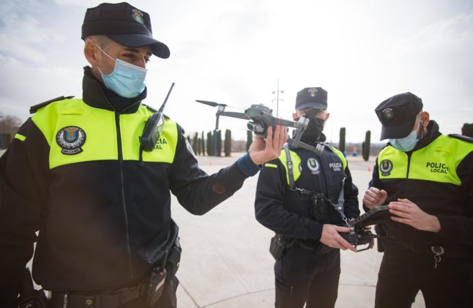 Así son los 3 nuevos drones de la Policía Local de Alcalá que vigilarán eventos o colaborarán en rescates
