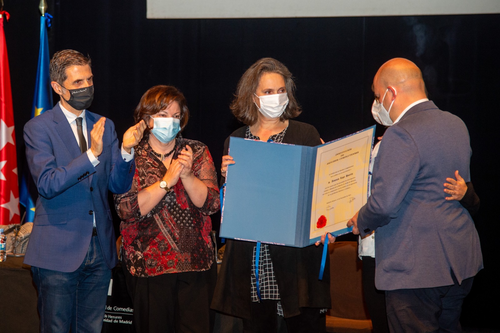 Homenaje póstumo de la Institución de Estudios Complutenses y el