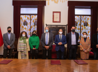 El Ayuntamiento de Alcalá, la Universidad y el Organismo Autónomo Ciudad Deportiva Municipal firman un protocolo en materia de deportes