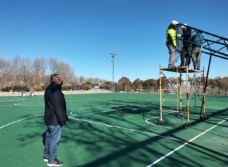 Las pistas deportivas del parque Dolores Ibárruri en San Fernando podrán utilizarse este fin de semana tras obras de mejora