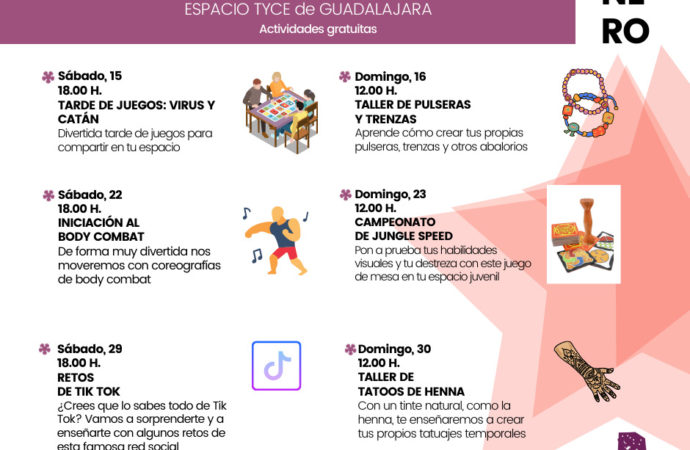 Éstos son los talleres y actividades municipales para jóvenes en Guadalajara