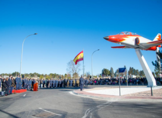 Inaugurada la nueva Glorieta del Ejército del Aire Español junto a la Ciudad del Aire de Alcalá de Henares