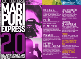 XXXII Concurso Mari Puri Express 2.0 en Torrejón: fotografía, poesía, relato corto, mini video, pintura, graffiti…