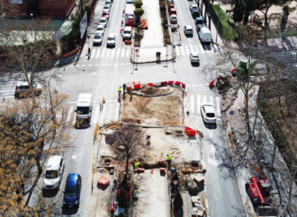 Arrancan las obras para construir una gran rotonda en la intersección de las calles La Plata y Cañada en Torrejón