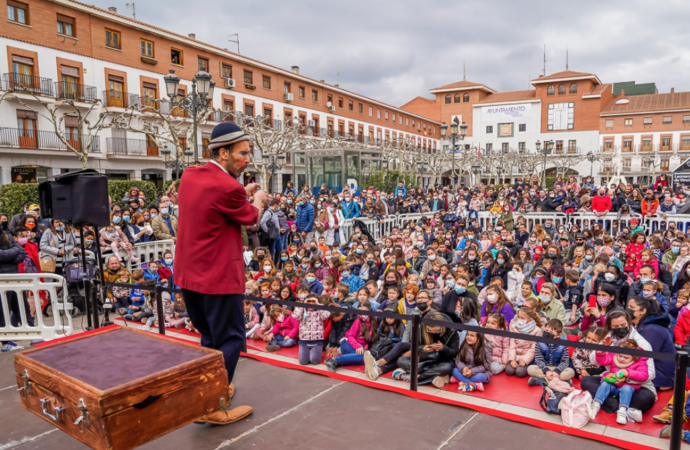 Este sábado 26 de marzo termina la primera edición del Festival de Circo en la Plaza Mayor de Torrejón